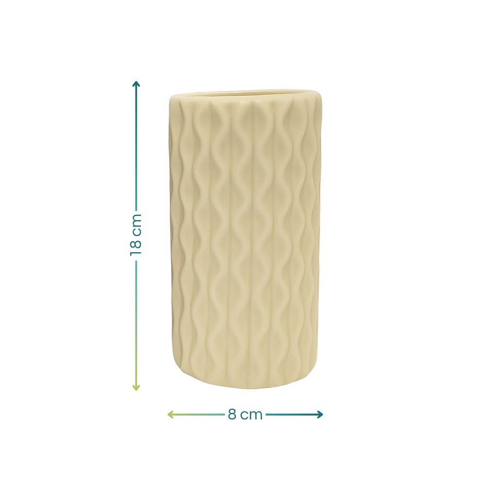 Umidificatore a onde in ceramica con misure 18x8 cm per termosifoni