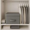 Contenitore Oxford con coperchio rigido, ideale per organizzare vestiti in armadio