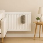 30-umidificatore-onda-coreografica Umidificatore in ceramica appeso al termosifone in ambiente domestico