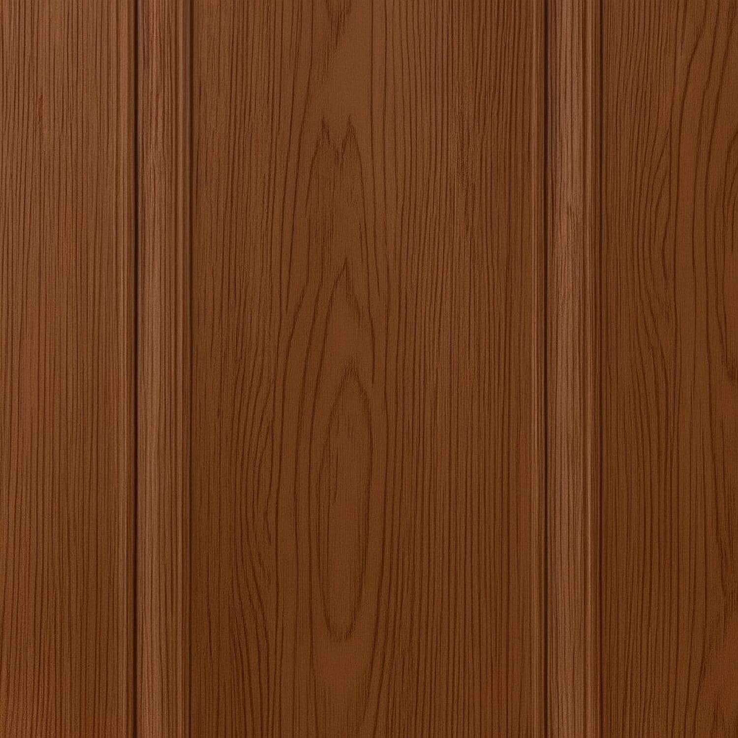 Dettaglio pannello porta a soffietto marrone in PVC con venature in rilievo