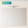 Specchio bagno moderno con luce LED integrata