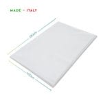 Fogli cellophane trasparenti 100x130 cm Made in Italy per confezioni regalo
