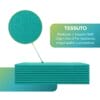Tessuto SMS 17gsm traspirante per lenzuolini medici monouso resistenti