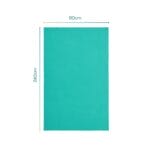 Lenzuolo medico verde 90x240 cm, ideale per lettini e barelle