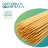 Spiedini in legno disponibili in confezioni da 1000, 2000 e 5000 pezzi