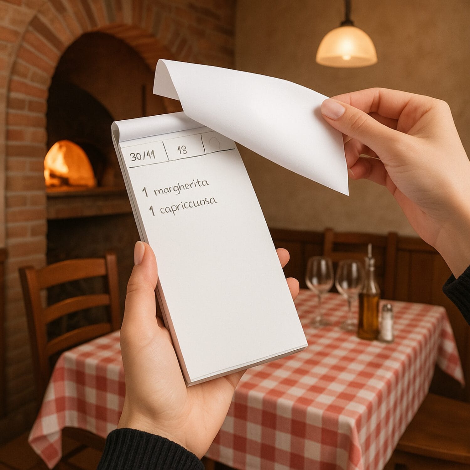 blocchi-comande-coreografica Blocco comande da ristorante utilizzato in sala per prendere ordinazioni