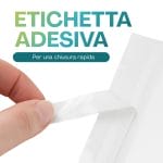 Bustine autoadesive con etichetta adesiva per chiusura rapida e sicura