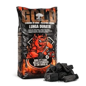 Carbone di legna per barbecue da 9 Kg