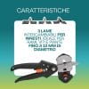cesoie per innesto e potatura caratteristiche Cesoia da innesto con 3 lame intercambiabili per rami, viti e piante fino a 12 mm