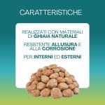 ciottoli rossi caratteristiche Ciottoli di marmo Rosso Verona in ghiaia naturale resistenti all’usura per interni ed esterni