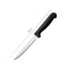 Coltello da carne in acciaio inox lunghezza totale 21 cm con lama seghettata