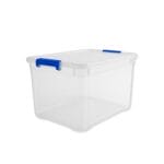 contenitore 43 litri in plastica con coperchio
