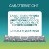 Paraspiffero damascato grigio imbottito in fibra e lavabile in lavatrice