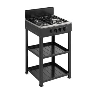 Cucina a gas 4 fuochi da campeggio