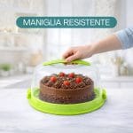 Maniglia resistente del portatorta per trasporto comodo e stabile