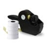 Prezzatrice Paluplus nera con 4 rotoli inclusi da 1500 etichette adesive