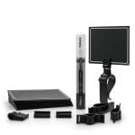 principale-kit-segnaprezzi-neutro Kit segnaprezzi nero con cartellini, supporti regolabili e pennarello bianco
