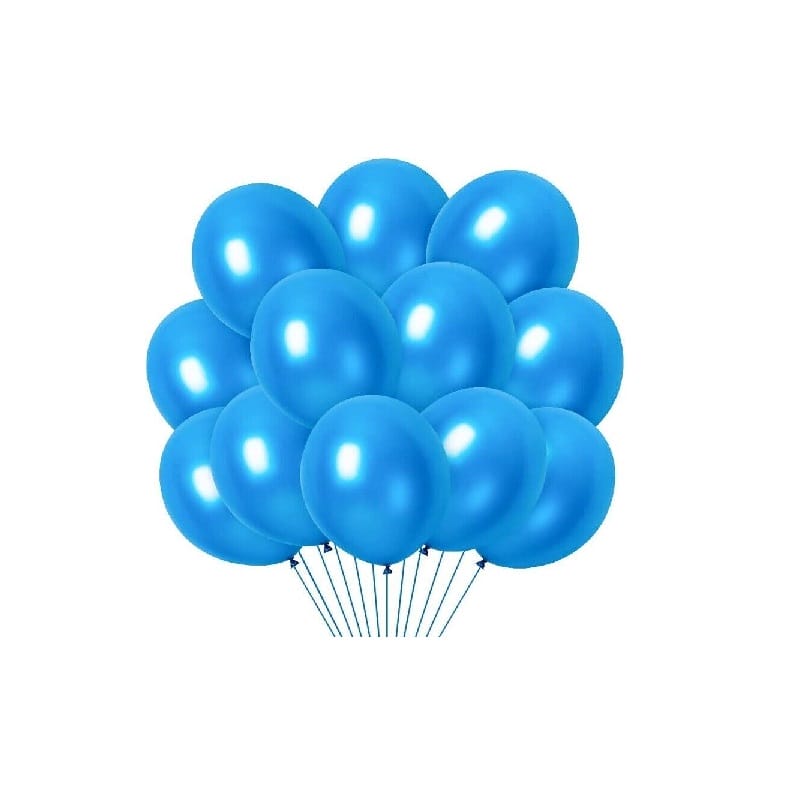 Palloncini gonfiabili celeste per decorare feste, eventi e anniversari