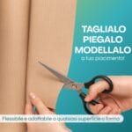 Cartone ondulato flessibile e modellabile facile da tagliare e adattare