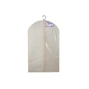 Set 6 Custodie porta abiti in TNT 100x60cm Beige