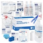 cassetta medica allegato 1 reintegro principale Kit reintegro allegato 1 pronto soccorso per aziende, pacco medicazione conforme DM 388