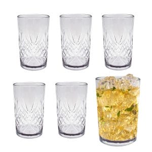 Set Bicchieri da cocktail in plastica 410 cc