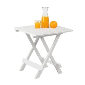 Tavolo da giardino pieghevole piccolo 44x44x50 cm