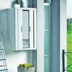 mobile copricaldaia pvc Mobile copricaldaia bianco da parete in PVC