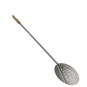 Pala per pizza forata con Ø 30 cm e lunga 120 cm