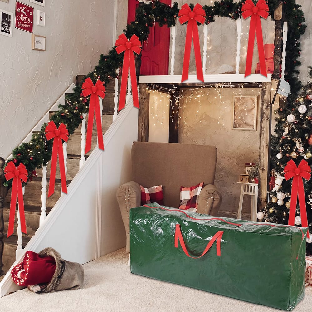 Custodia albero natale con 2 Custodie decorazioni