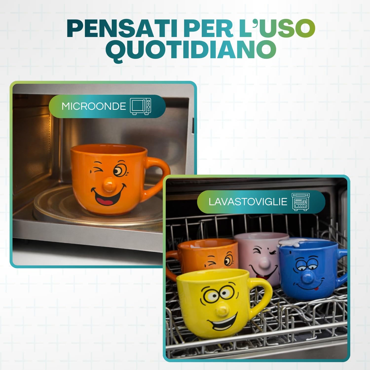 tazze-faccine-uso-quotidiano Tazze colazione in porcellana adatte a microonde e lavastoviglie uso quotidiano