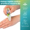 Applicazione stick dopo puntura Zanzaux Fulmine contro prurito da insetti, meduse, piante