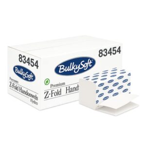 Asciugamani carta piegati a Z da 20,5&times;24