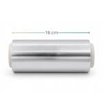 misura-flor Rotolo in alluminio da 16 cm di larghezza, ideale per uso alimentare e parrucchieri