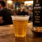 Bicchiere in plastica dura Kristal per birra, cocktail e bevande fredde