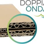 Cartone doppia onda dettaglio materiale resistente per scatole trasloco e spedizioni
