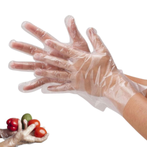 Guanti Polietilene Trasparenti