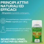 Insetticida Pir.Eco Sol con piretro vegetale e pbo, sicuro per l’uomo ed efficace sugli insetti