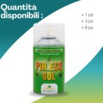 Insetticida aerosol Pir.Eco Sol disponibile in confezioni da 1, 3 o 6 pezzi