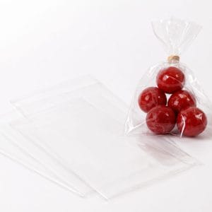 Bustine trasparenti in cellophane per confetti