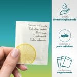 Salviette monouso al limone testate dermatologicamente in pura cellulosa confezionate singole
