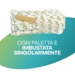 Palette legno imbustate singolarmente per bicchierini caffè monouso Paluplus