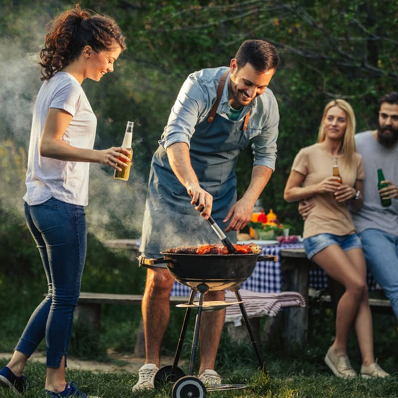 Carbone di legna 2,2 kg per barbecue e grigliate all’aperto con accensione rapida