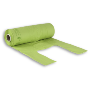 Shopper a Rotolo Biodegradabile 27+14×50 cm