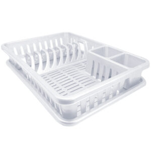 Scolastoviglie in plastica con Vassoio