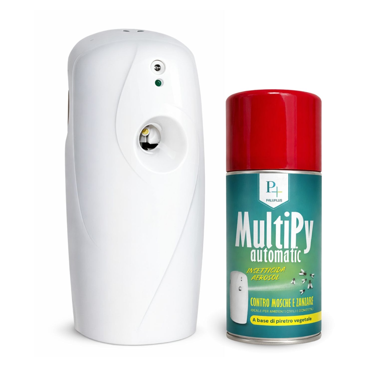 Diffusore automatico con 1 spray insetticida MultiPy 250 ml