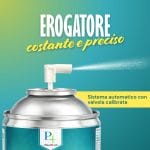 Valvola erogatore MultiPy con spruzzo calibrato per diffusori automatici