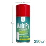 Misure bomboletta MultiPy 250 ml altezza 15 cm diametro 6 cm