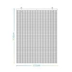 Tenda-bamboo-misure-200x100 Disegno tecnico tenda bamboo 100x200 cm con misure e ganci superiori