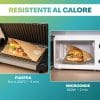 Sacchetto antigrasso resistente al calore adatto a piastra e microonde